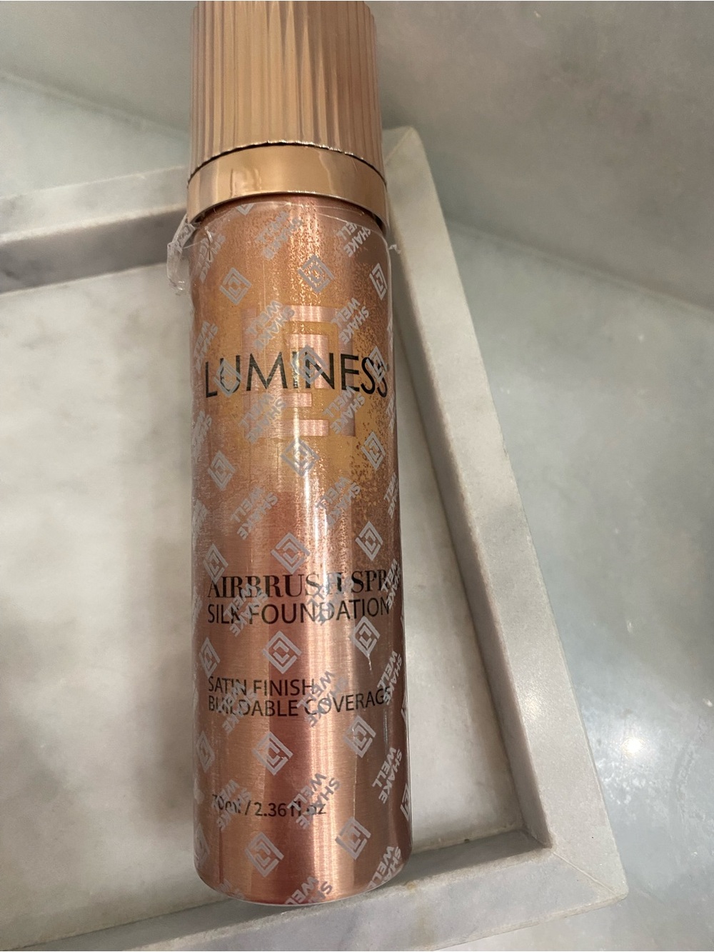New Luminess Airbrush Spray Silk Foundation & Hydrating Primer set  fair 020 - Picture 2 of 10